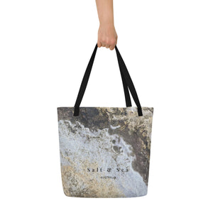 Contrast | Cotton Tote Bag with inside pocket