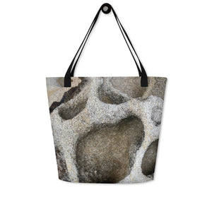 Holey Rock | Cotton Tote Bag with inside pocket