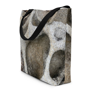 Holey Rock | Cotton Tote Bag with inside pocket