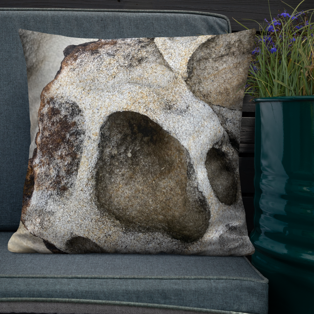 Holey Rock | Linen Cushion Cover