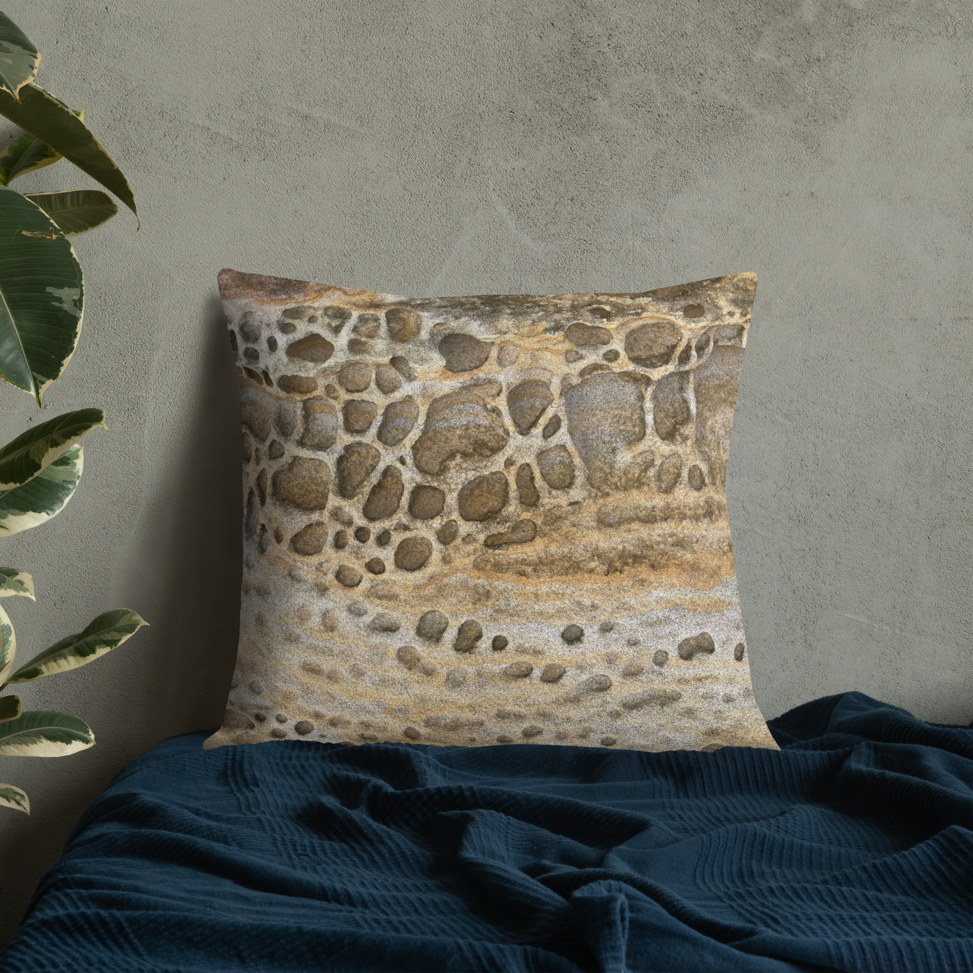 Honeycomb | Linen Cushion Cover